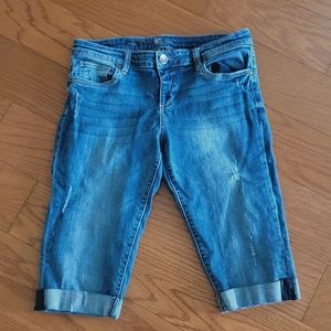 Kut from the Kloth Boyfriend Cuffed Capri 8